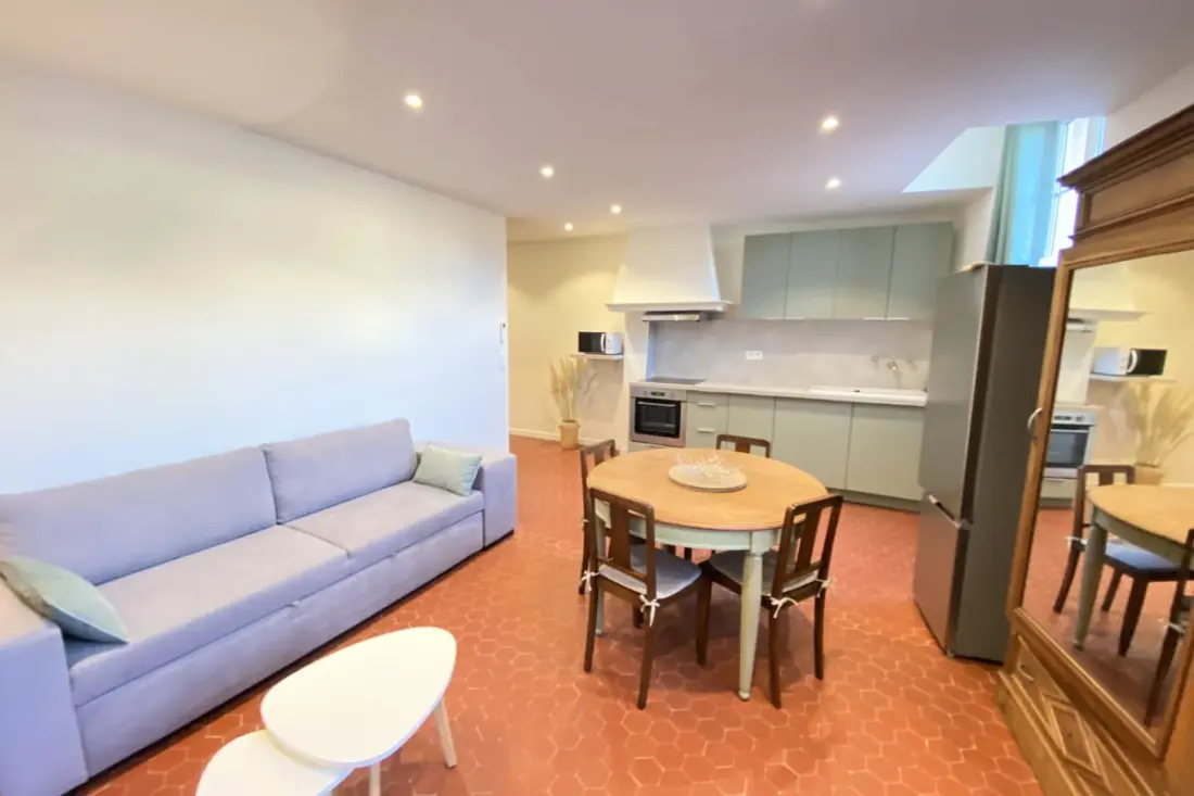 06cf : Bel Appartement Rénové Vieil Antibes