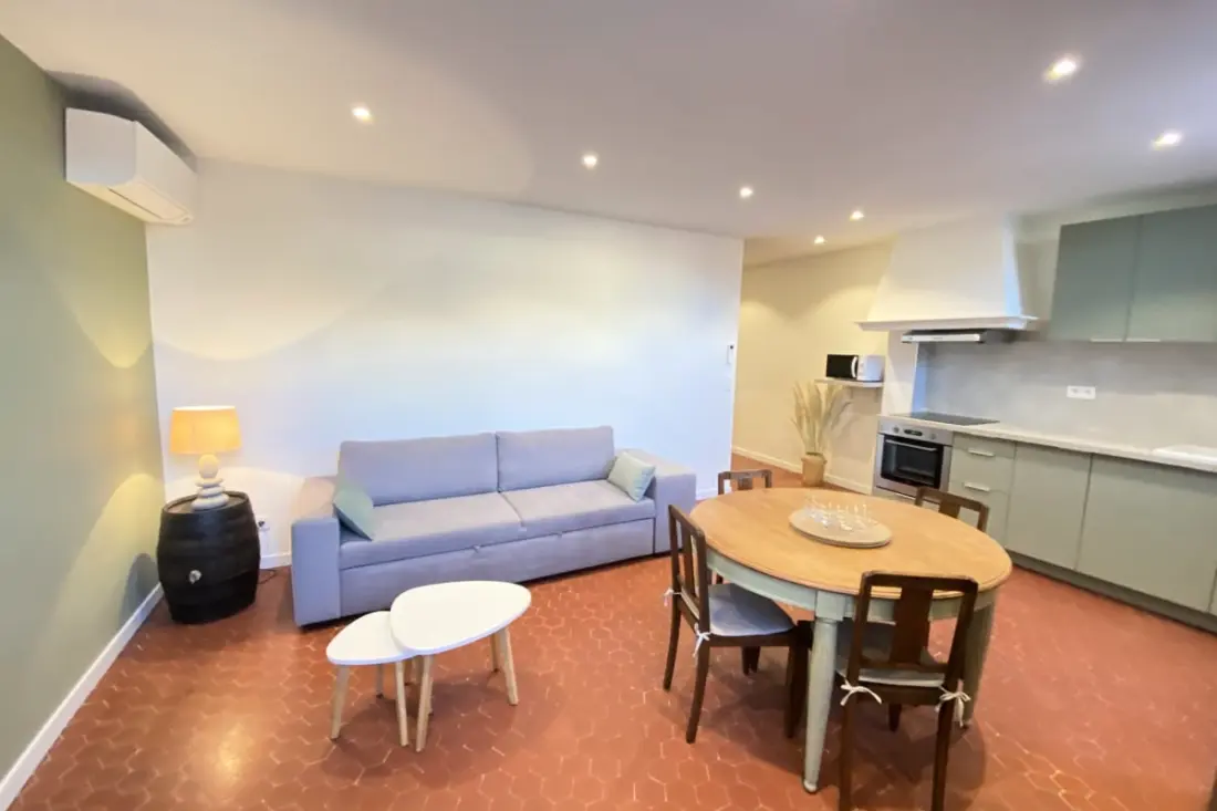 06cf : Bel Appartement Rénové Vieil Antibes