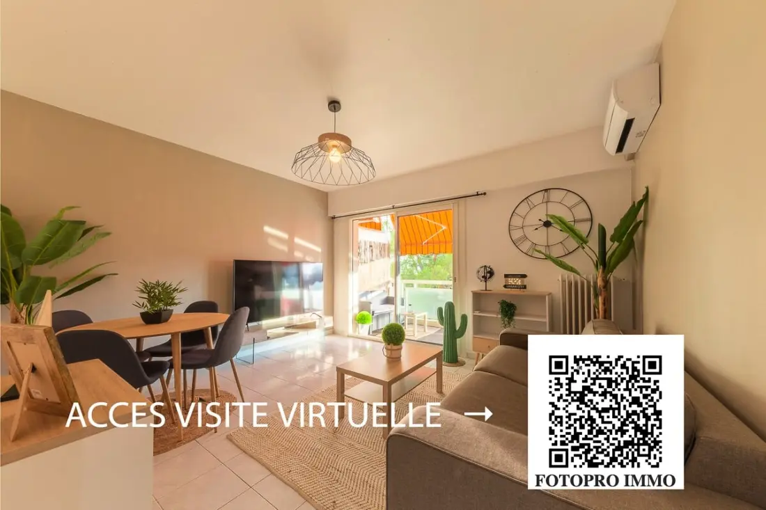 06k2 - Joli Studio Climatisé - Terrasse Vue Mer