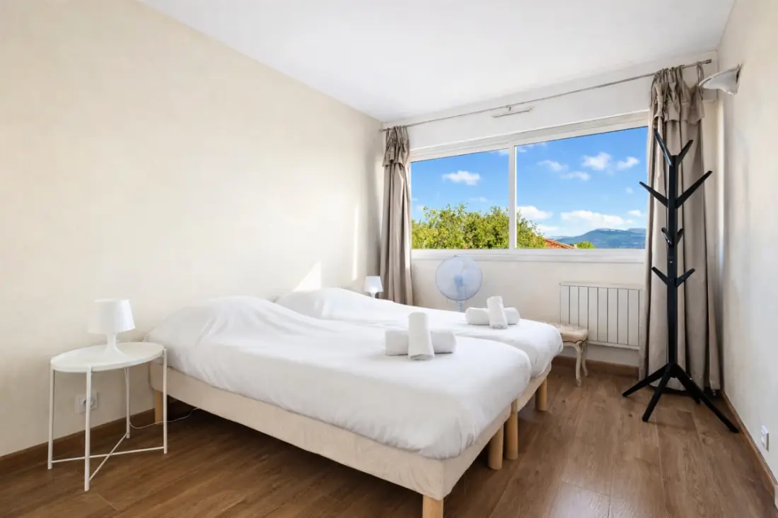 Le Nid Paisible Antibes Vue Sur Mer -