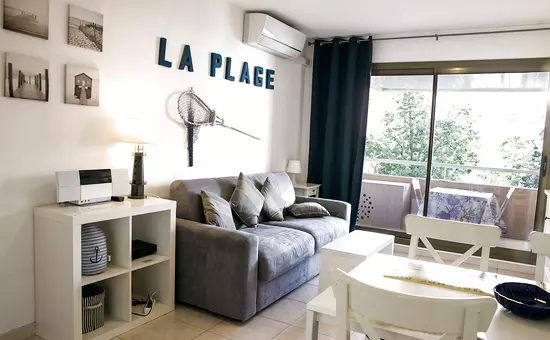 Appartement 2 pièces 2 pers vue sur mer
