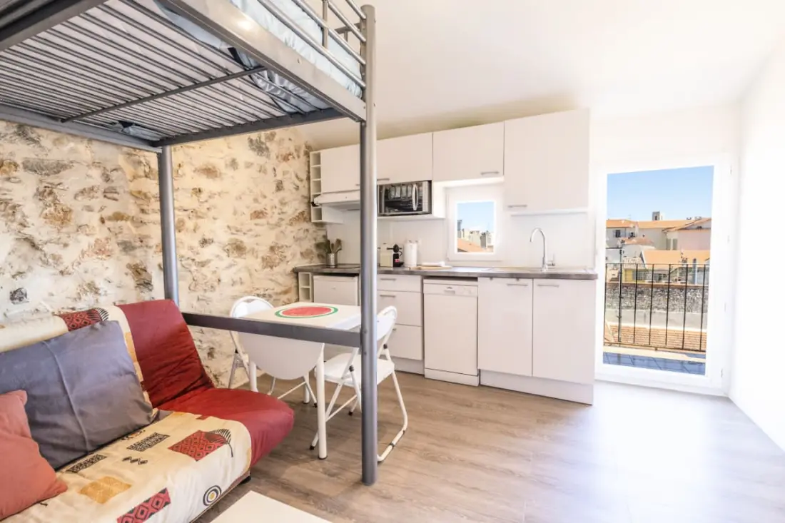 Résidence Chez Dominique - Studio 2-4pers Centre Antibes Fourmilliere - 3e