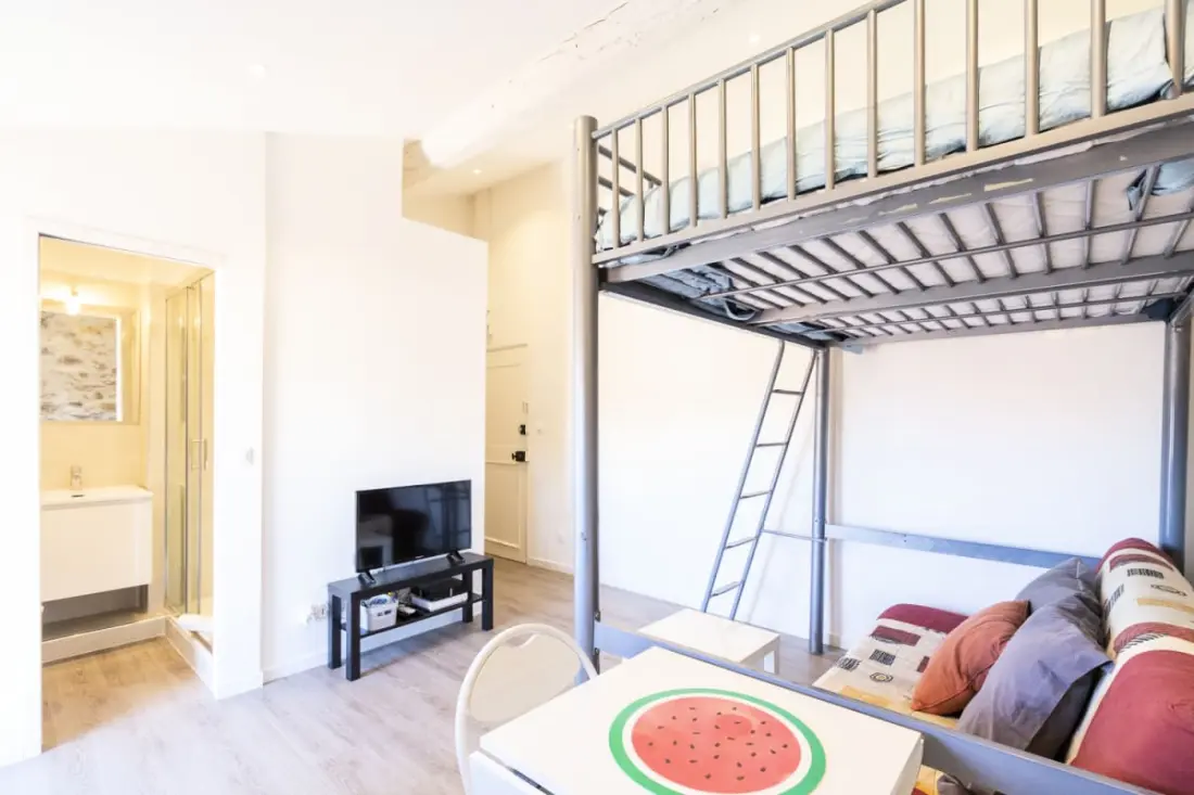 Résidence Chez Dominique - Studio 2-4pers Centre Antibes Fourmilliere - 3e