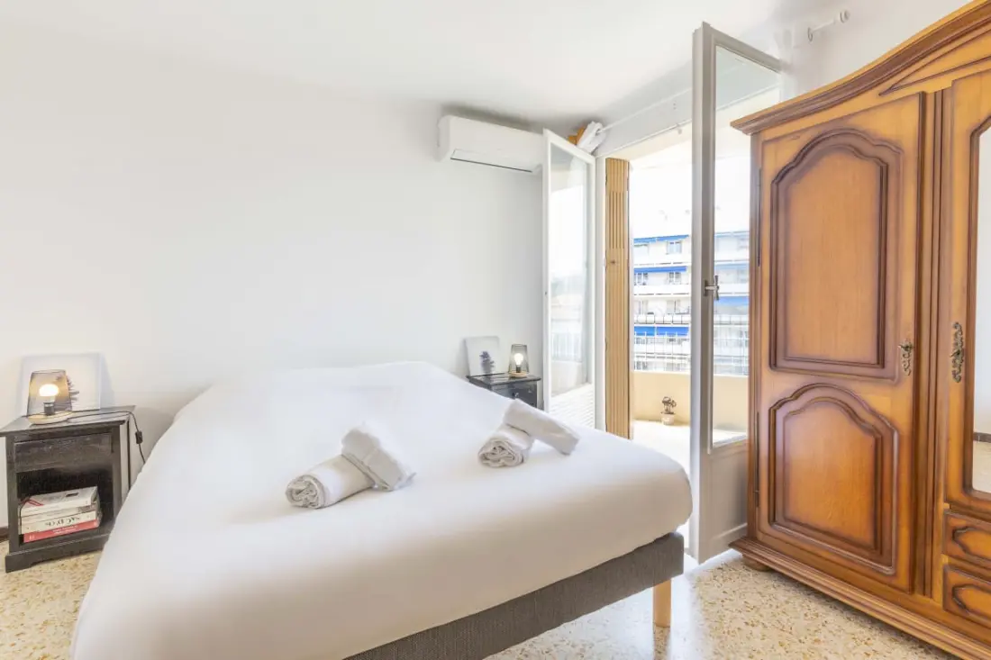 Résidence Centre D'antibes, Spacieux 3 Pièces Avec Terrasse Et Climatisation