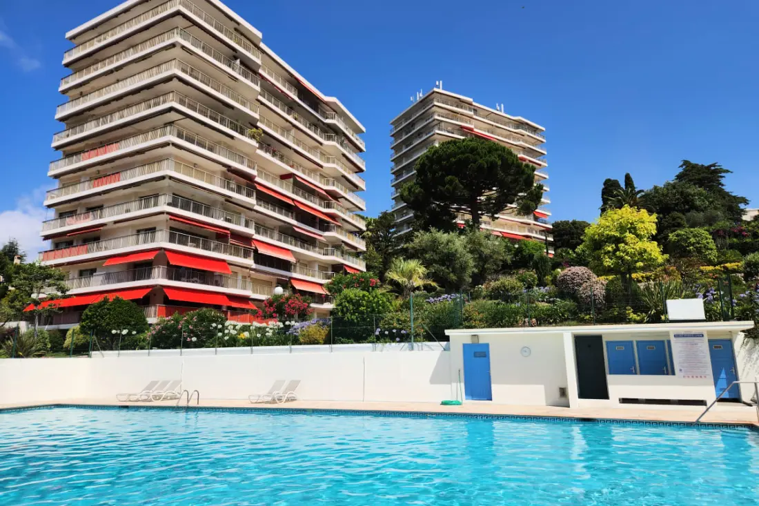 Résidence Magnifique 3p Avec Vue Mer, Balcon Et Piscine