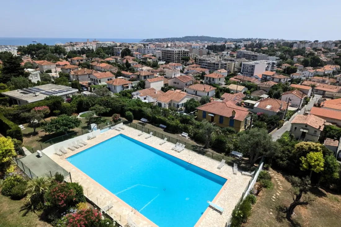Résidence Magnifique 3p Avec Vue Mer, Balcon Et Piscine