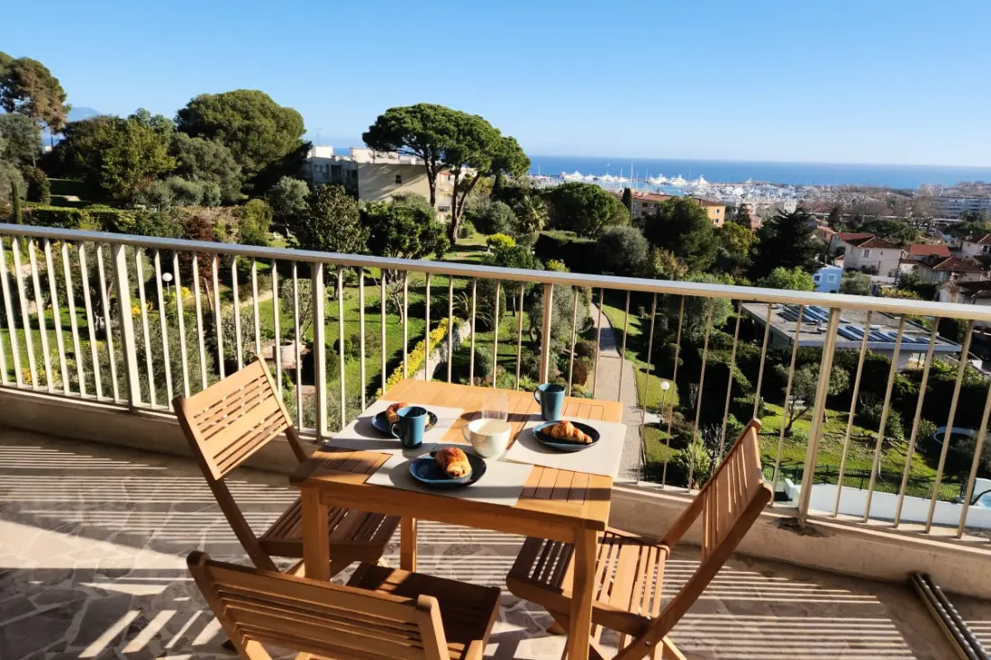 Résidence Magnifique 3p Avec Vue Mer, Balcon Et Piscine