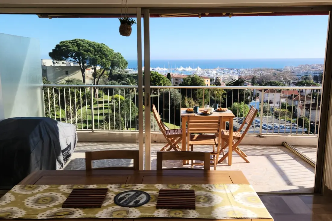 Résidence Magnifique 3p Avec Vue Mer, Balcon Et Piscine