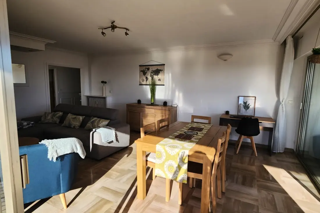 Résidence Magnifique 3p Avec Vue Mer, Balcon Et Piscine