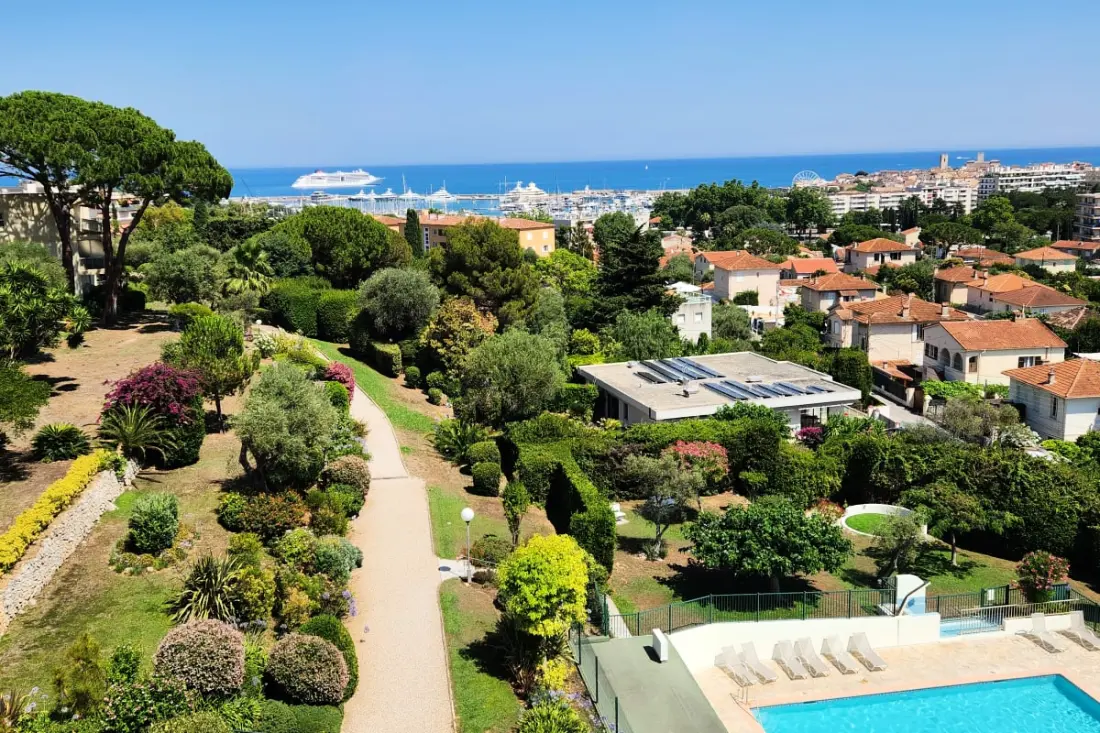 Résidence Magnifique 3p Avec Vue Mer, Balcon Et Piscine