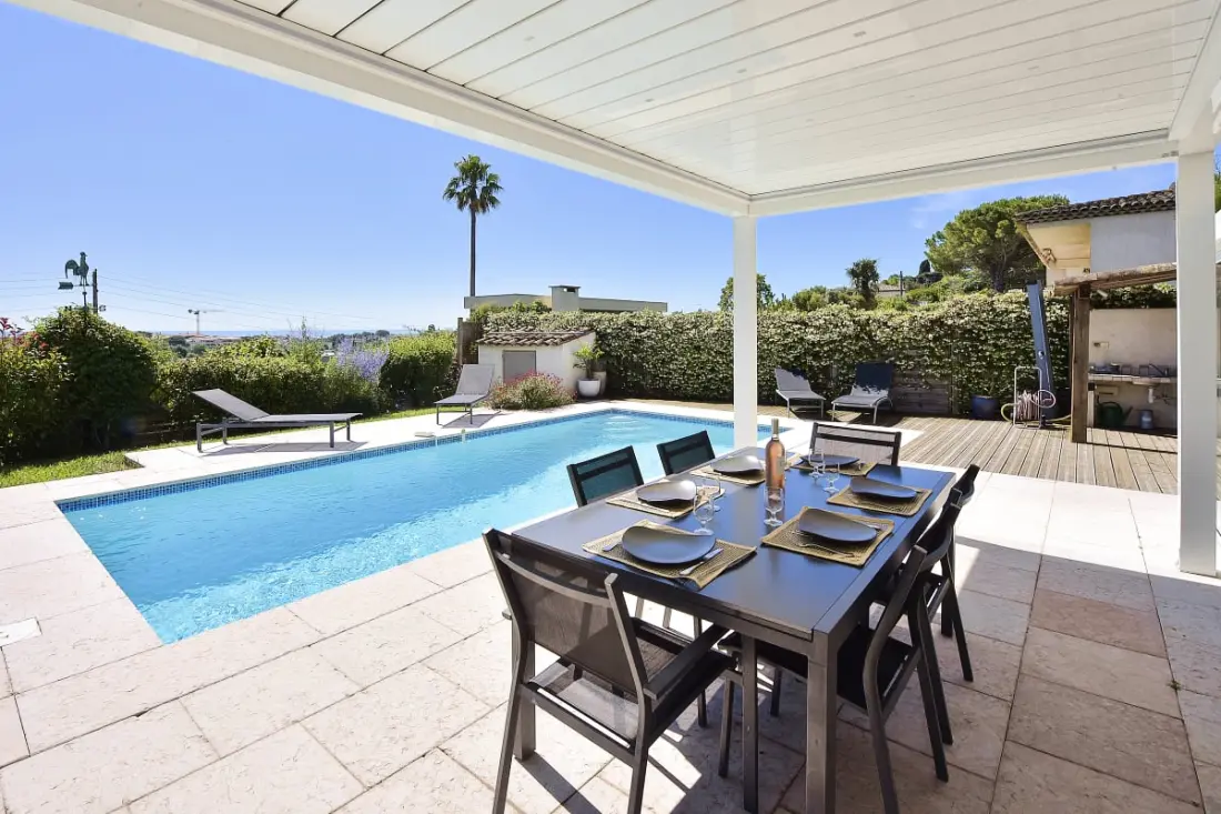 Résidence Maison Avec, Piscine &amp; Vue Mer - Antibes