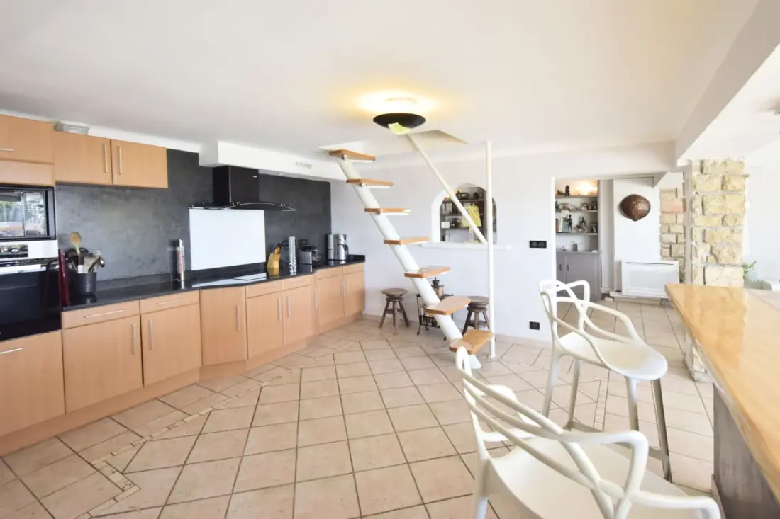 Résidence Maison Avec, Piscine &amp; Vue Mer - Antibes