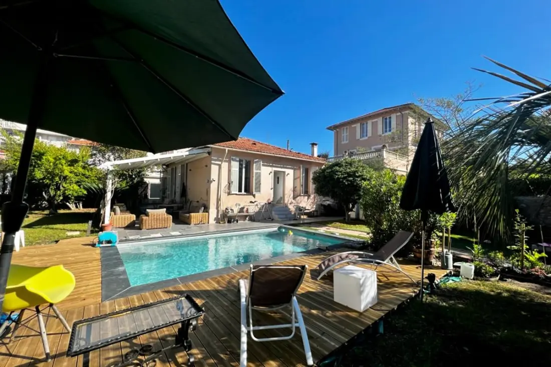 Résidence Maison De Vacances Au Centre-ville D'antibes Avec Piscine Privée