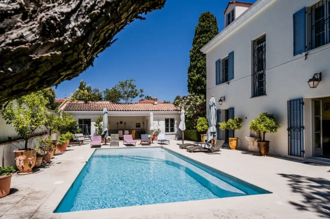 Résidence Rare ! Villa 7p Cap D’antibes, à Pied Des Plages