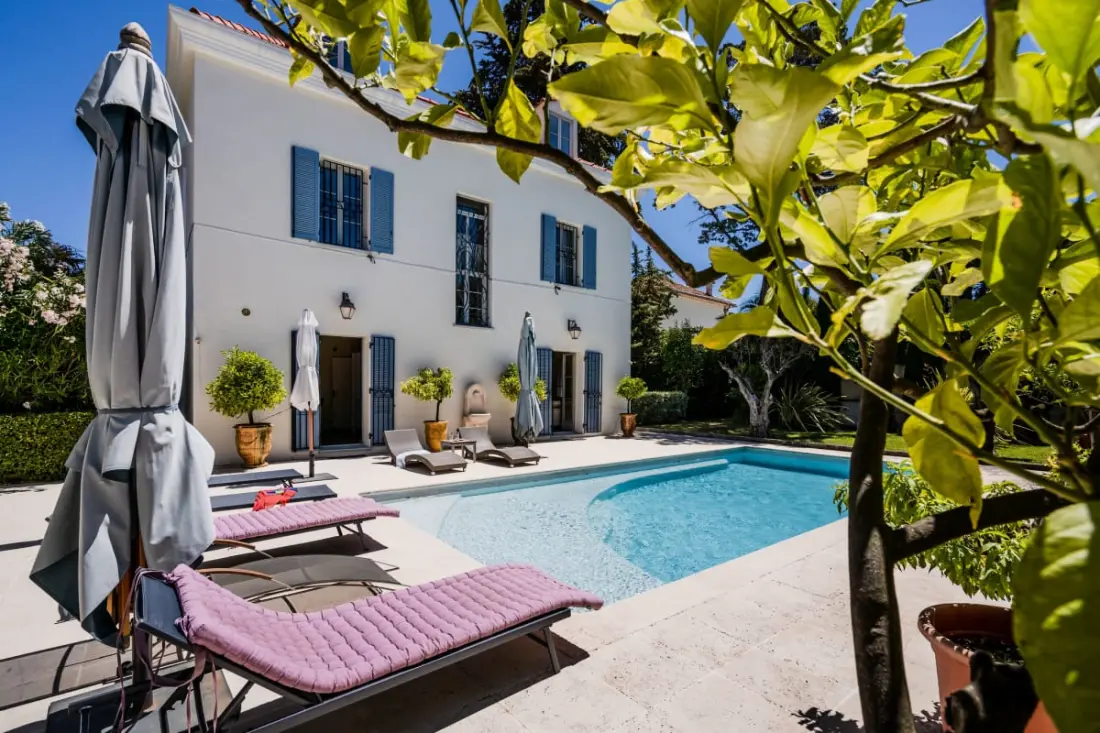 Résidence Rare ! Villa 7p Cap D’antibes, à Pied Des Plages
