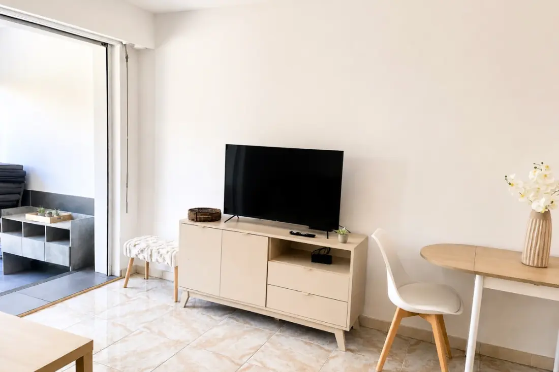 Résidence Studio Avec Jardin Privé, Climatisation Et Parking