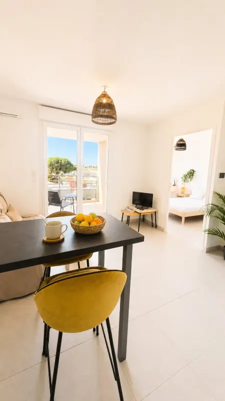 Résidence T2 Neuf Avec Terrasse, Parking Privé Et Wi-fi – Antibes