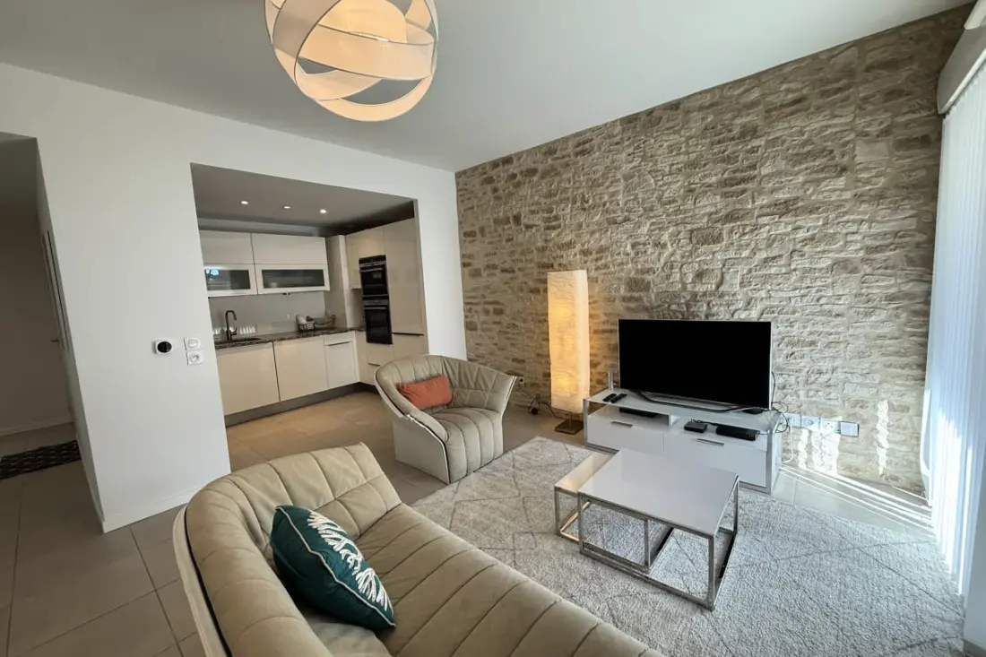 Superbe Appart 4 Pers – Vue Mer &amp; Terrasse – Parking Privé – Remparts