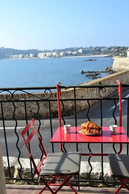 Vue Mer Et Balcon - Studio Au Cœur Du Vieil Antibes