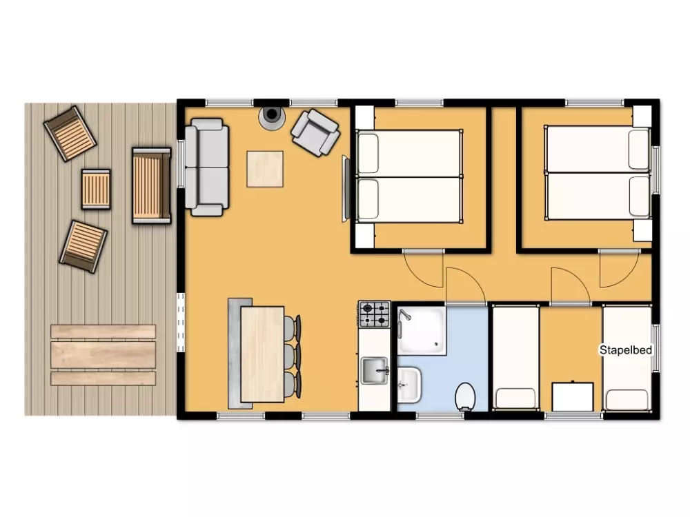 RCN Vakantiepark de Roggeberg 4 étoiles★★★★