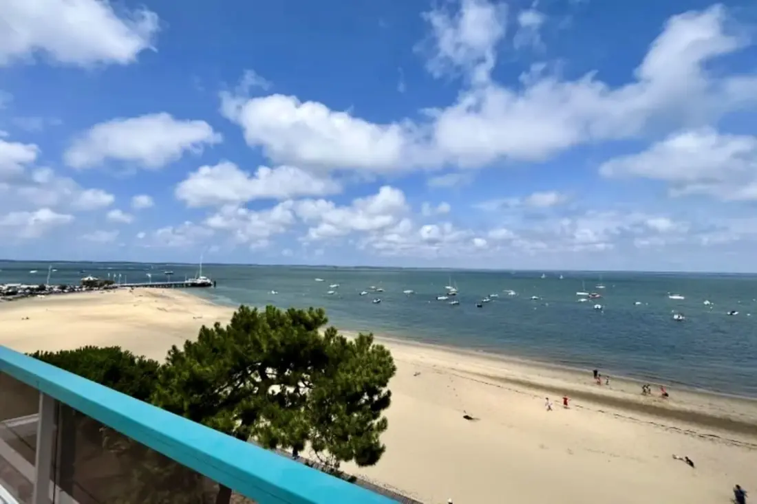 Eugénie - Terrasse &amp; Horizon Bleu-duplex Vue Mer à Arcachon
