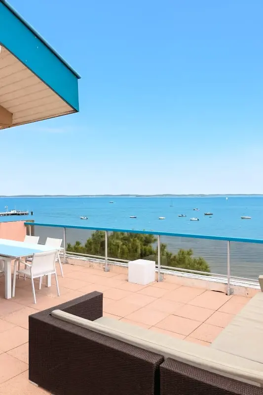 Eugénie - Terrasse &amp; Horizon Bleu-duplex Vue Mer à Arcachon