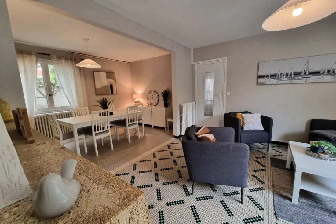 Grande Maison Familiale à 300m De La Plage