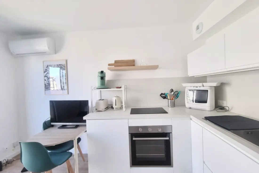 Studio Climatisé Avec Balcon Au Cœur D'arcachon