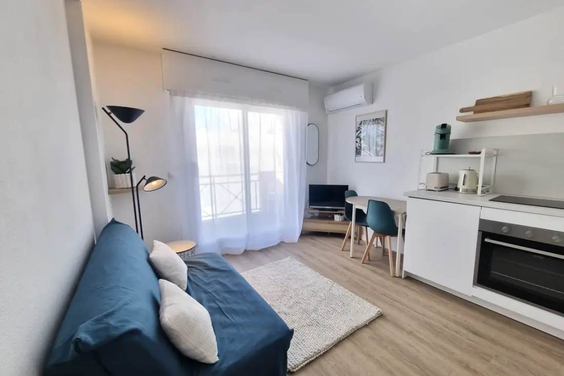Studio Climatisé Avec Balcon Au Cœur D'arcachon