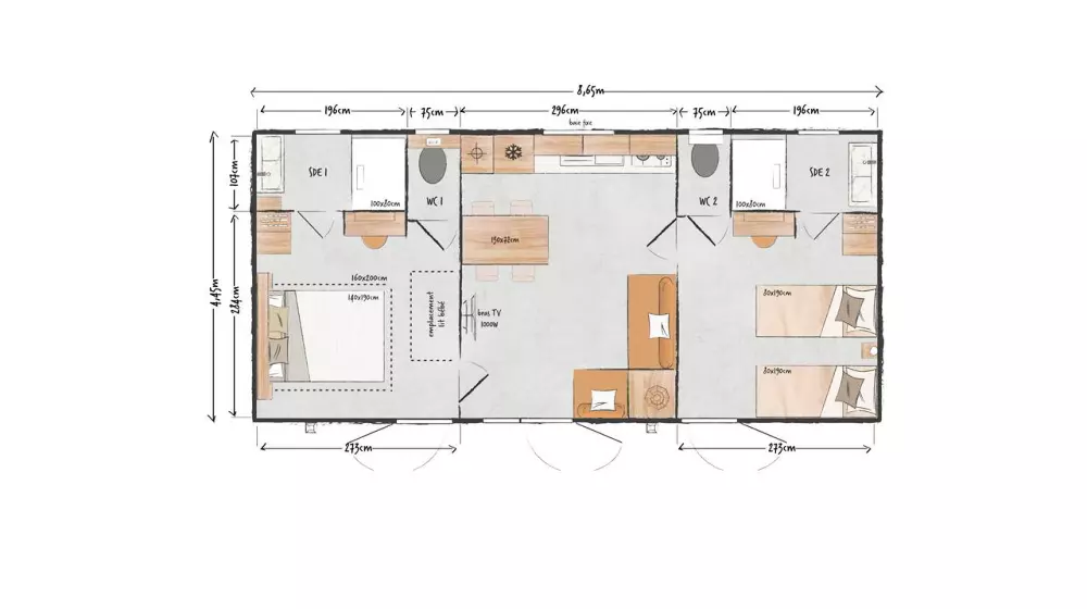 Camping Paradis Le Pearl4 étoiles★★★★