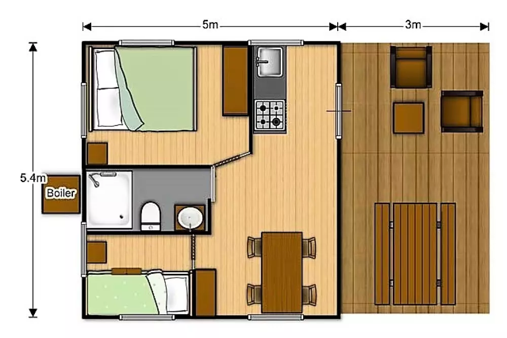 Camping Paradis Le Pearl4 étoiles★★★★