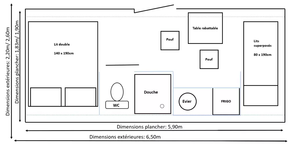 Ushuaïa Villages - Camping Le Viaduc 3 étoiles★★★