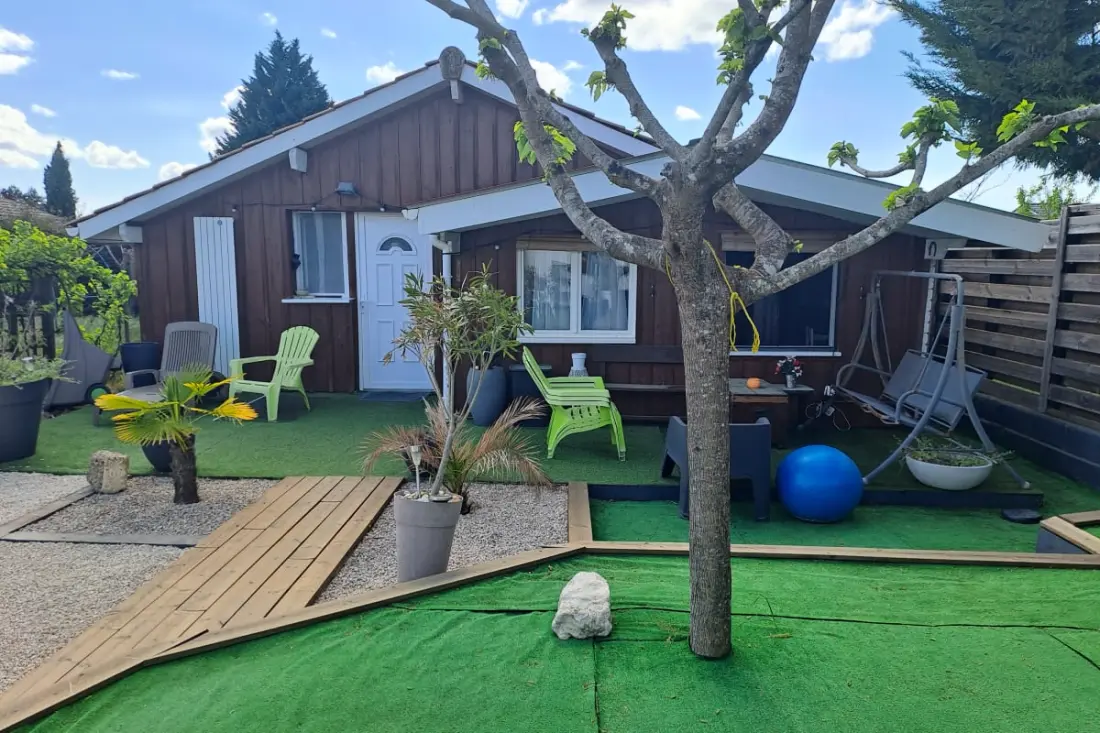 Chalet Avec Terrasse, Piscine Et Parking à Audenge