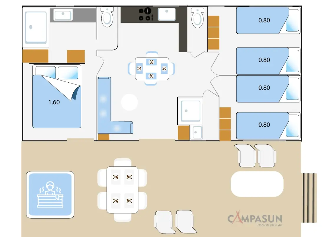 Campasun Camping International Aups 4 étoiles★★★★