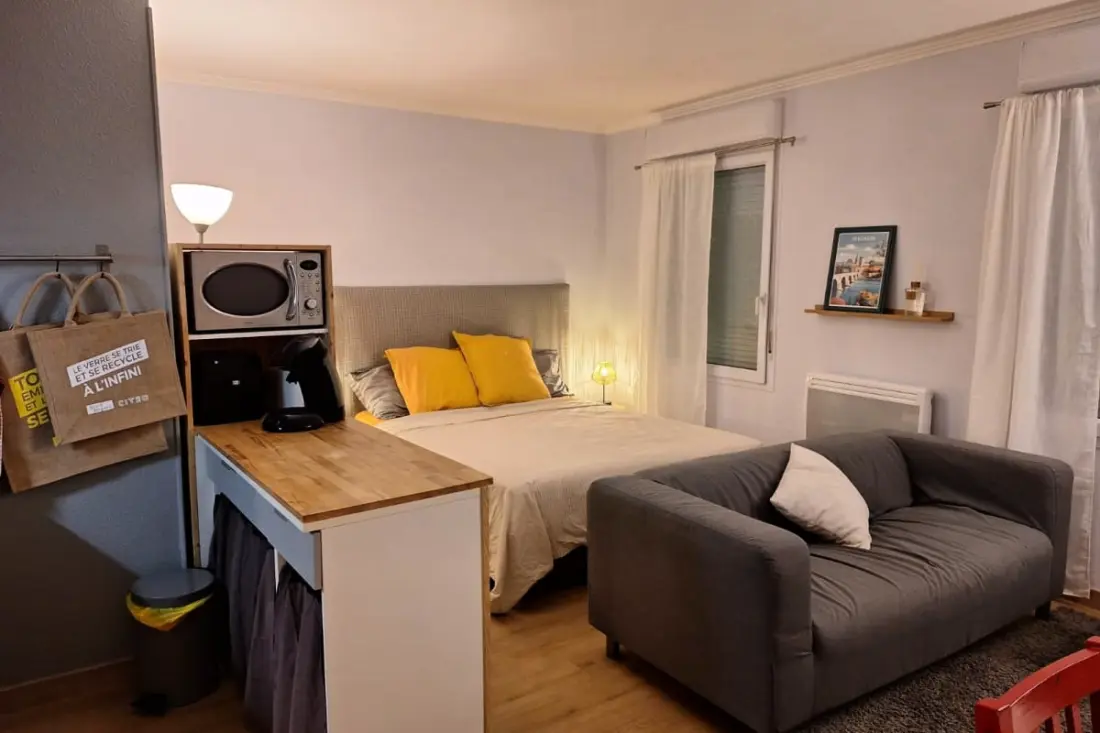 Studio Avec Parking à 5 Min Des Remparts