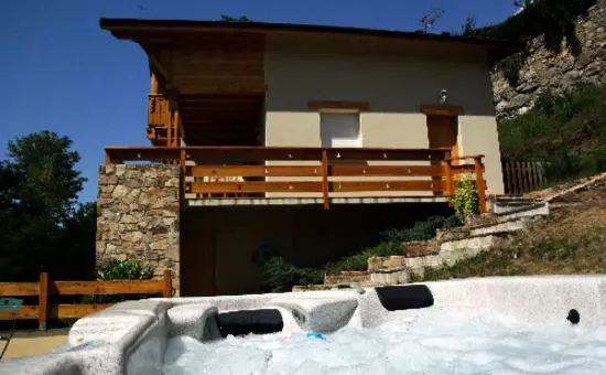 Chalet 12 pers. avec jardin privé