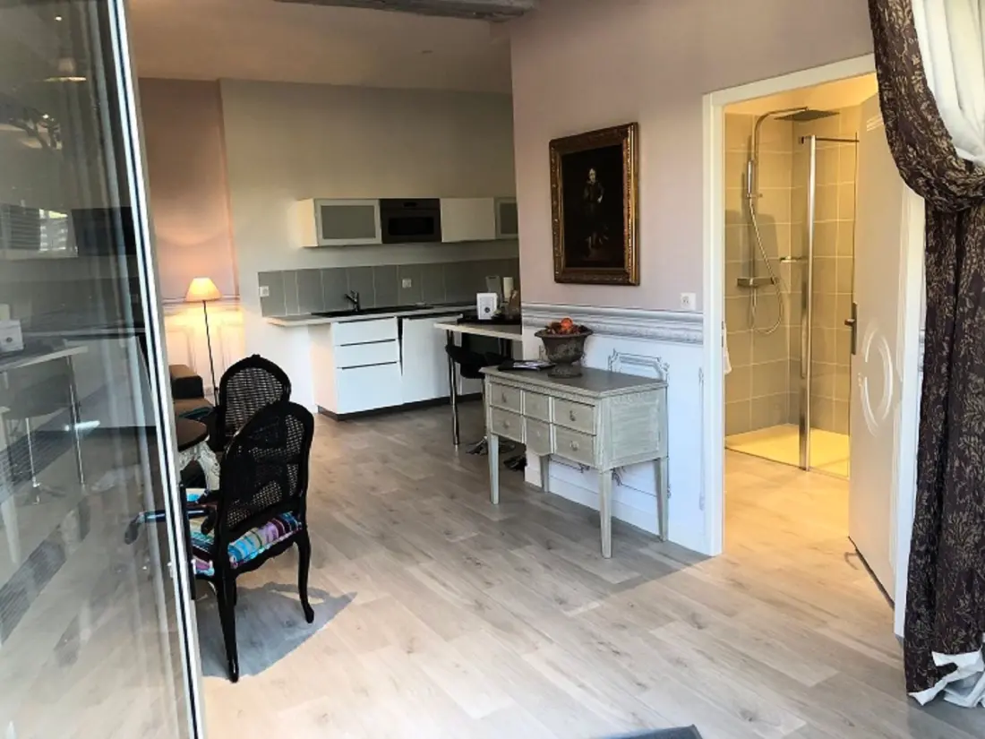 Résidence Cottage du Château duplex 90m2 mit Pool Azay le rideau