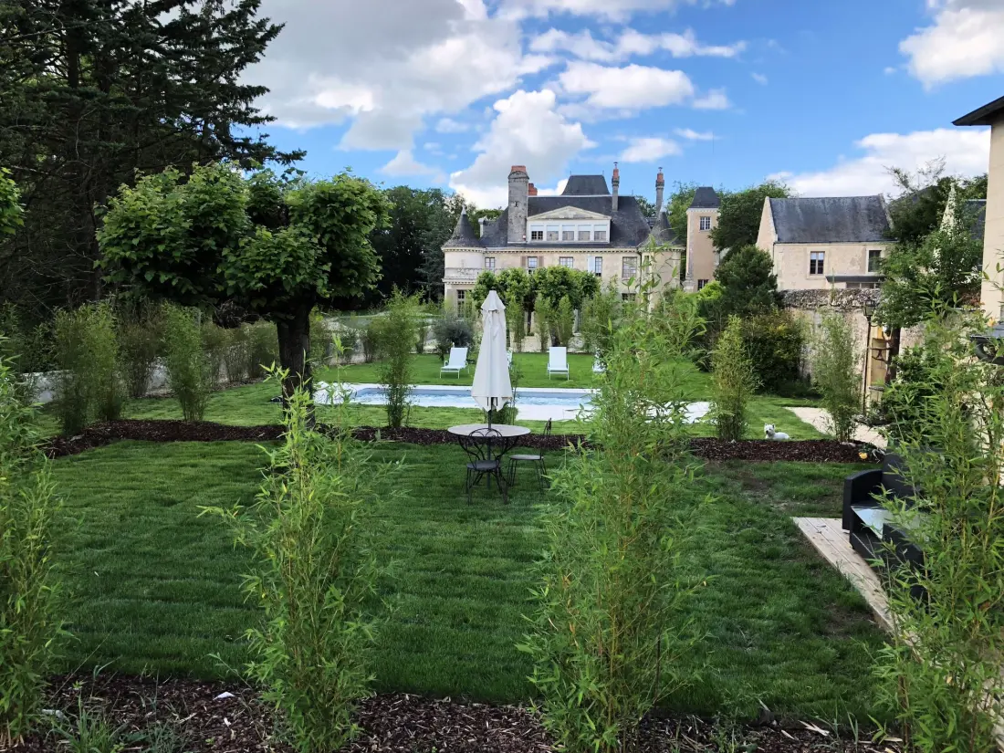 Résidence Cottage Garten 70m2 mit Pool in Azay le rideau