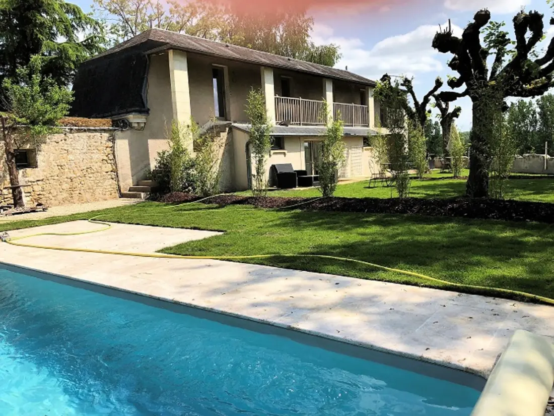 Résidence Cottage Garten 70m2 mit Pool in Azay le rideau