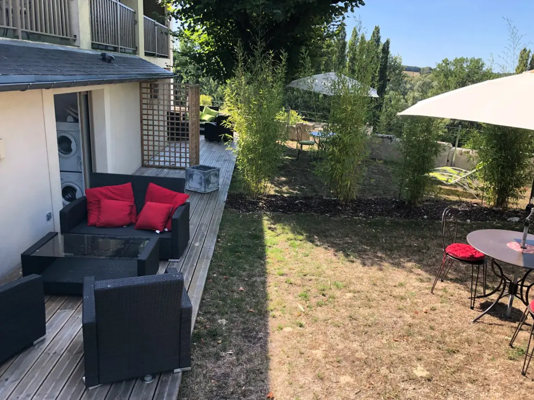 Résidence Cottage Parc 70m2 mit Pool in Azay le rideau
