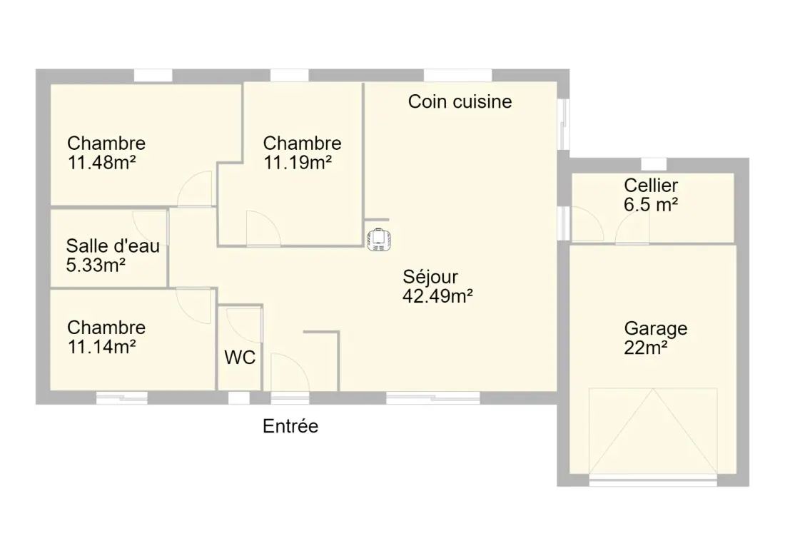 Gîte de France Entre genêts et chardons 3 épis
