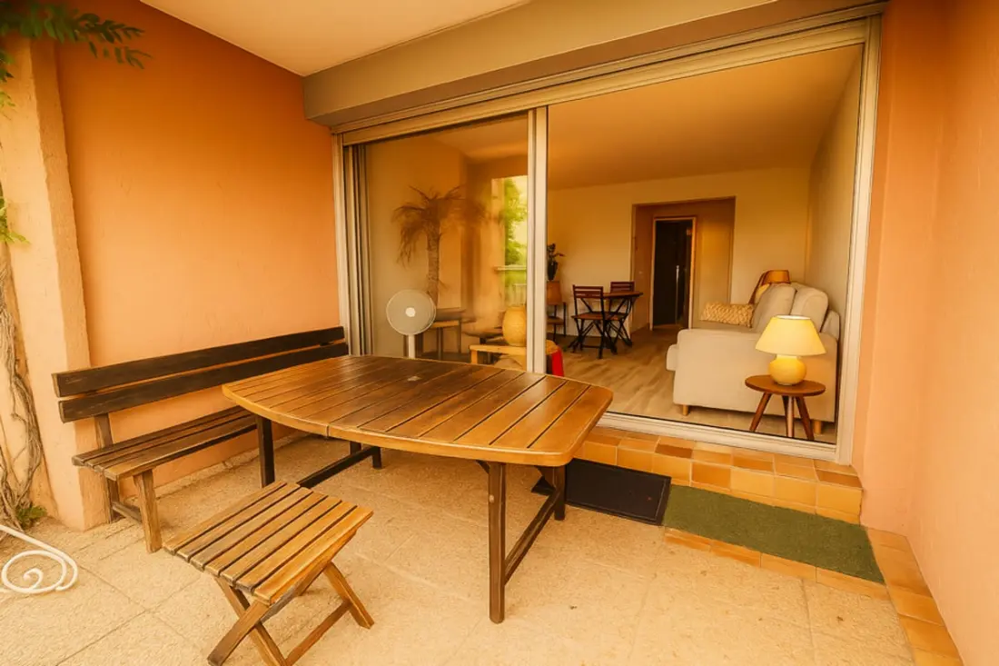Rdc Climatisé Avec Jardin Proche Plage