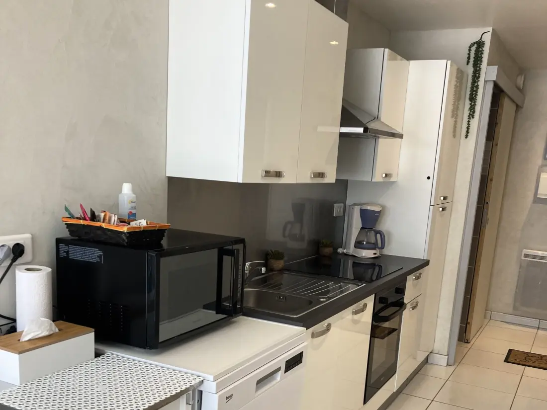 Résidence Appartement 4 p mit Garten, Plancha und Terrasse
