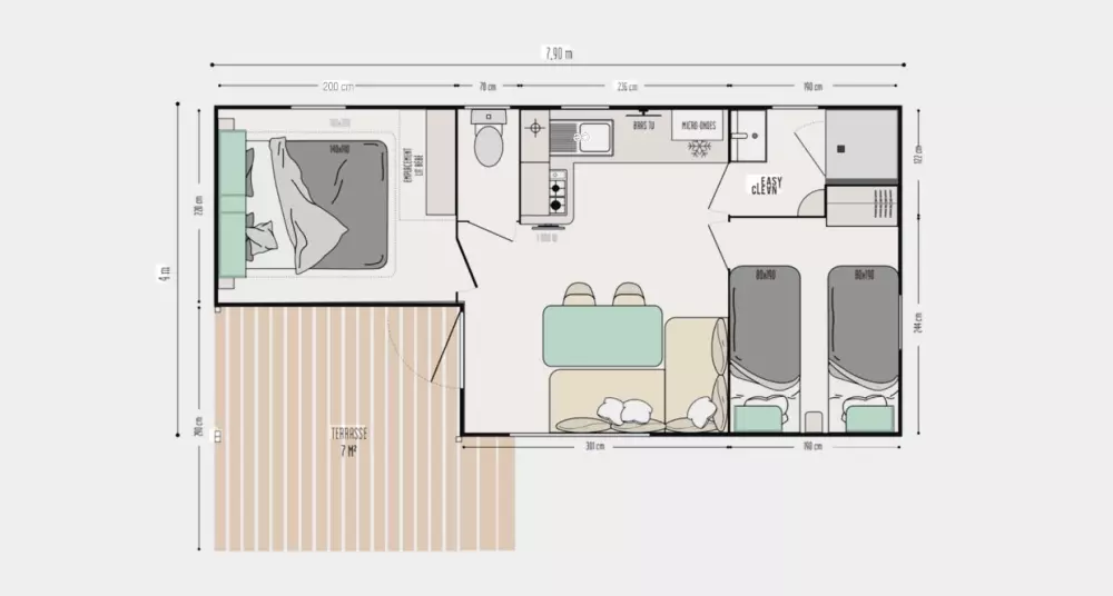 Flower Camping l'Epi Bleu 4 étoiles★★★★