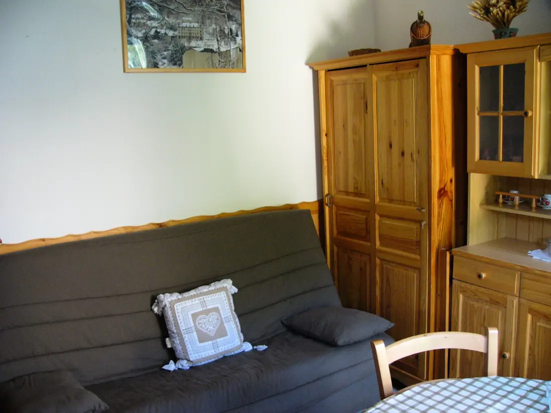 Studio 6 pers. avec balcon