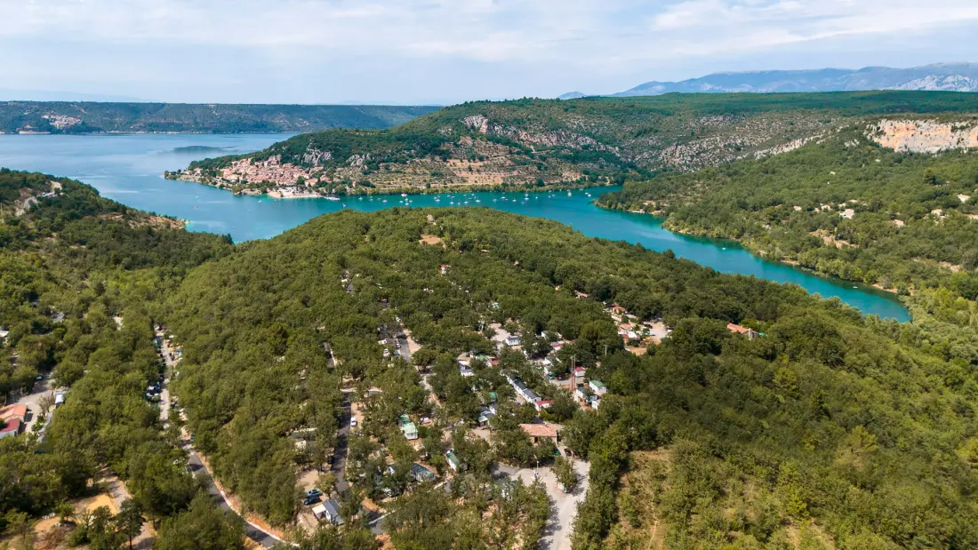 Camping Tikayan Rives du Lac de Sainte Croix3 étoiles★★★
