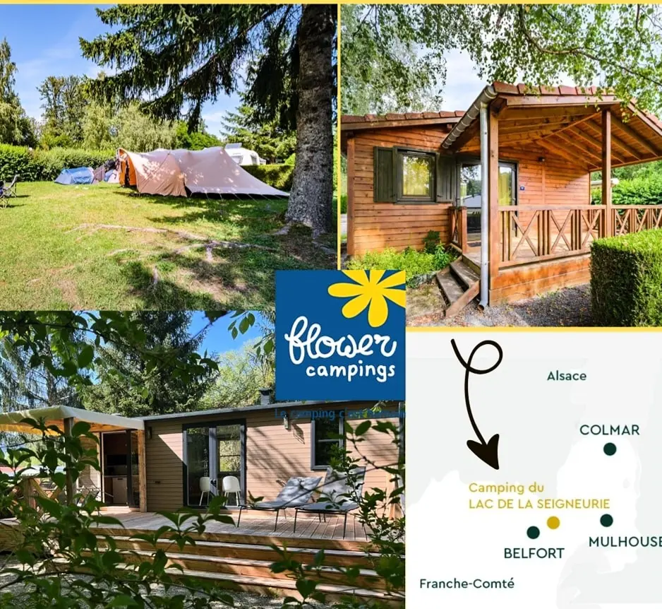 Flower Camping du Lac de la Seigneurie 3 étoiles★★★