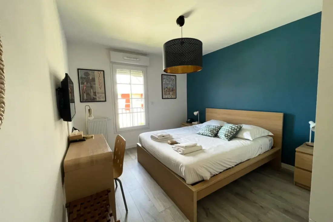Appartement Agréable à 2 Min à Pied De La Plage