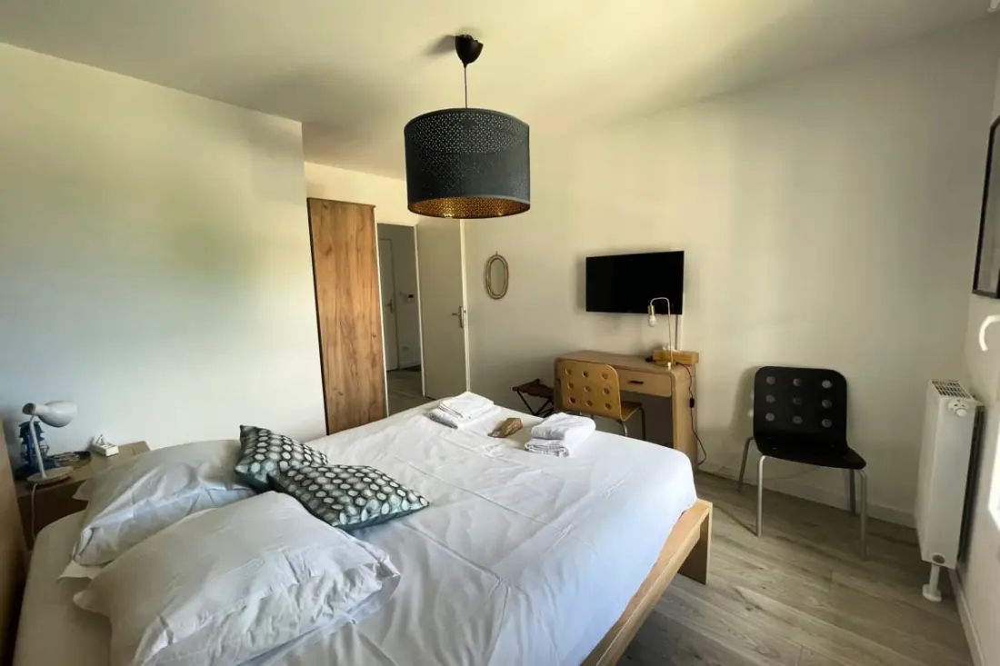 Appartement Agréable à 2 Min à Pied De La Plage