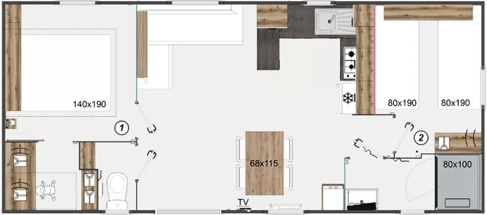 Camping Paradis Belle Dune 5 étoiles★★★★★